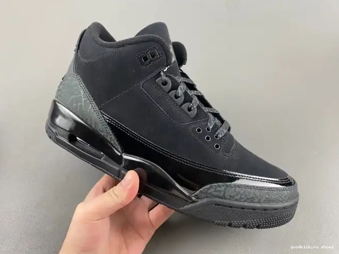 Cheap Jordan CT8532-001 Black 3 Air Cat 0603